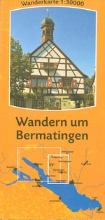 Wanderkarte „Wandern um Bermatingen“